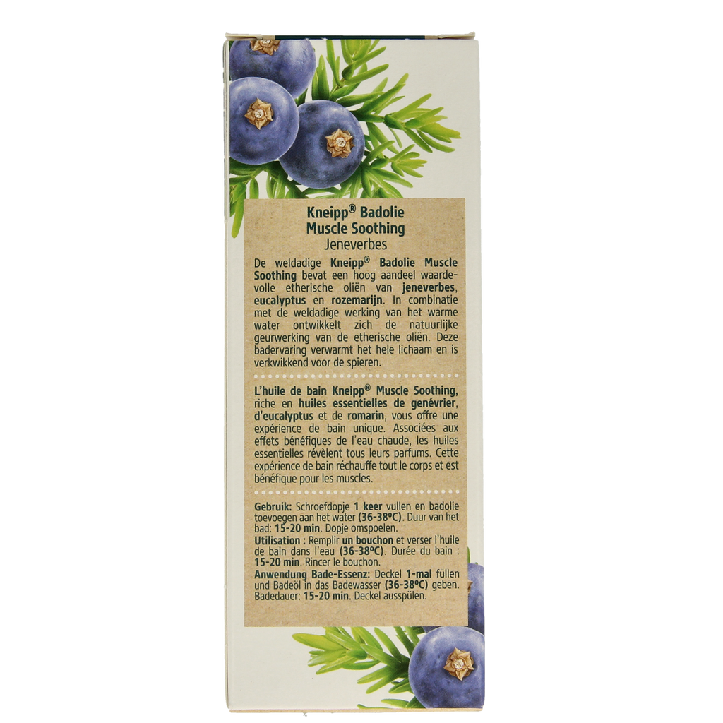 Kneipp Muscle soothing badolie jeneverbes 100.00 Milliliter