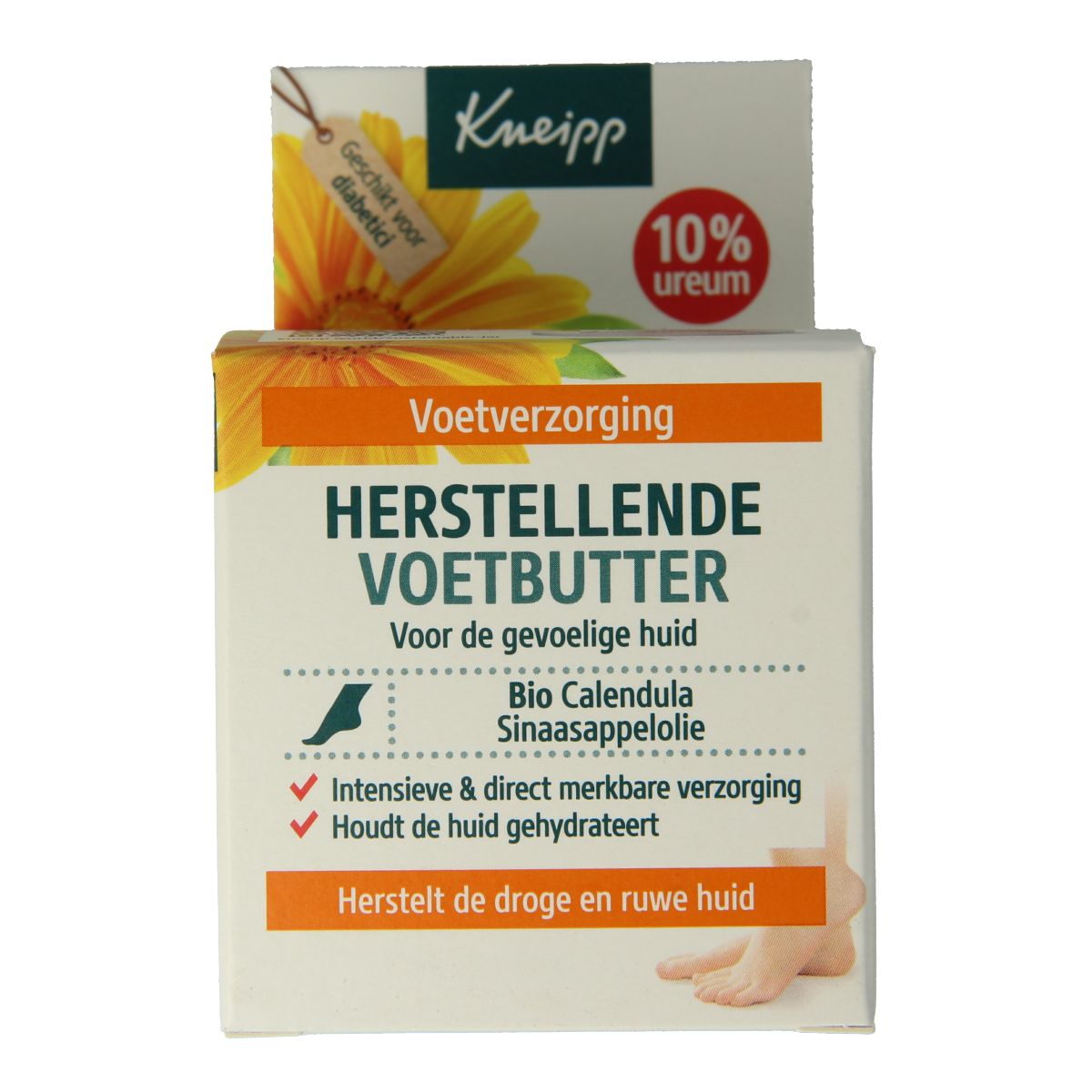 Kneipp Foot care voetbutter calendula sinaasappelolie 100.00 Milliliter