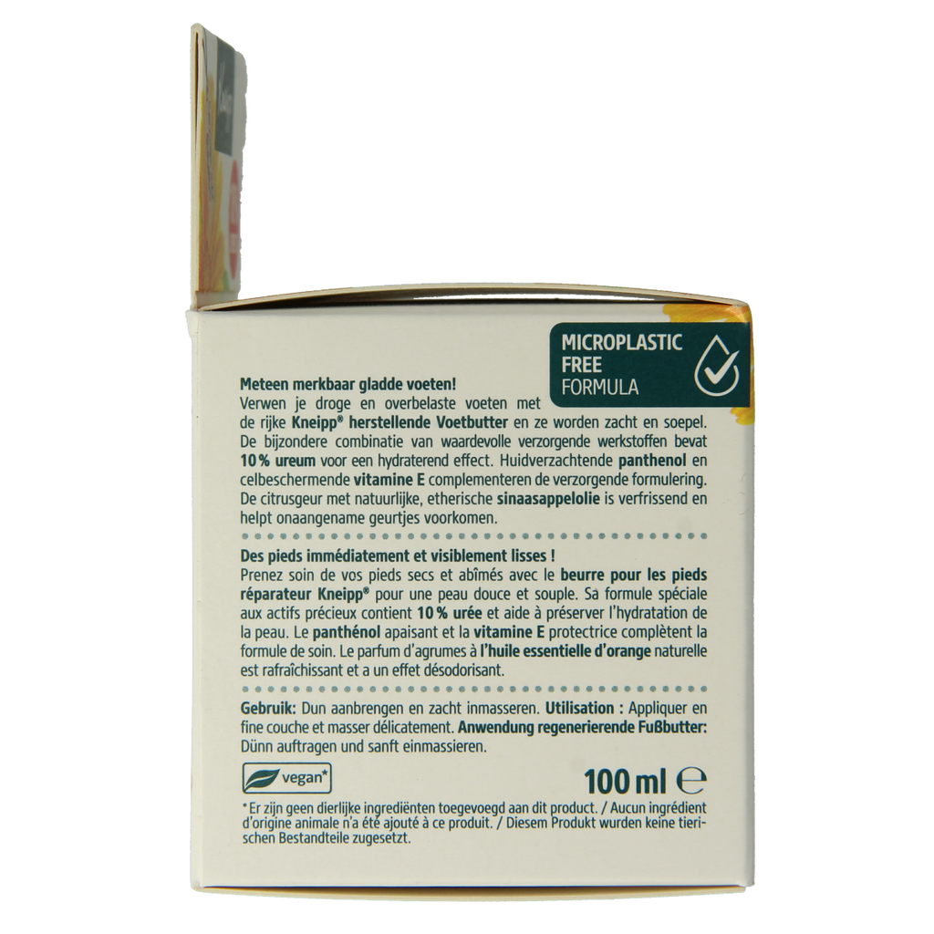 Kneipp Foot care voetbutter calendula sinaasappelolie 100.00 Milliliter