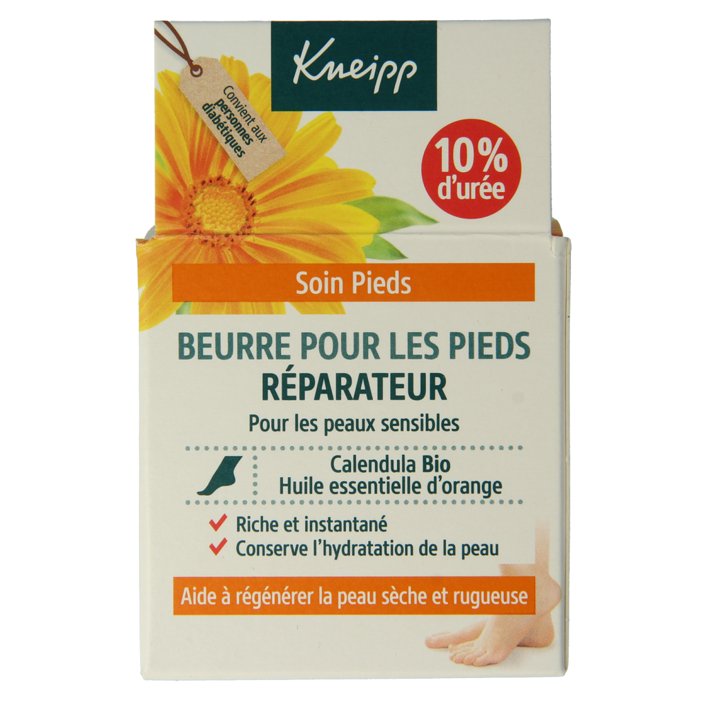 Kneipp Foot care voetbutter calendula sinaasappelolie 100.00 Milliliter