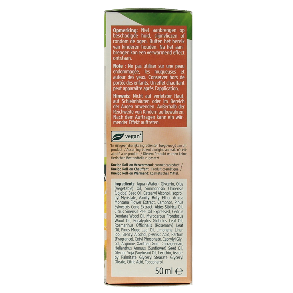 Kneipp Arnica warming roll on 50.00 Milliliter
