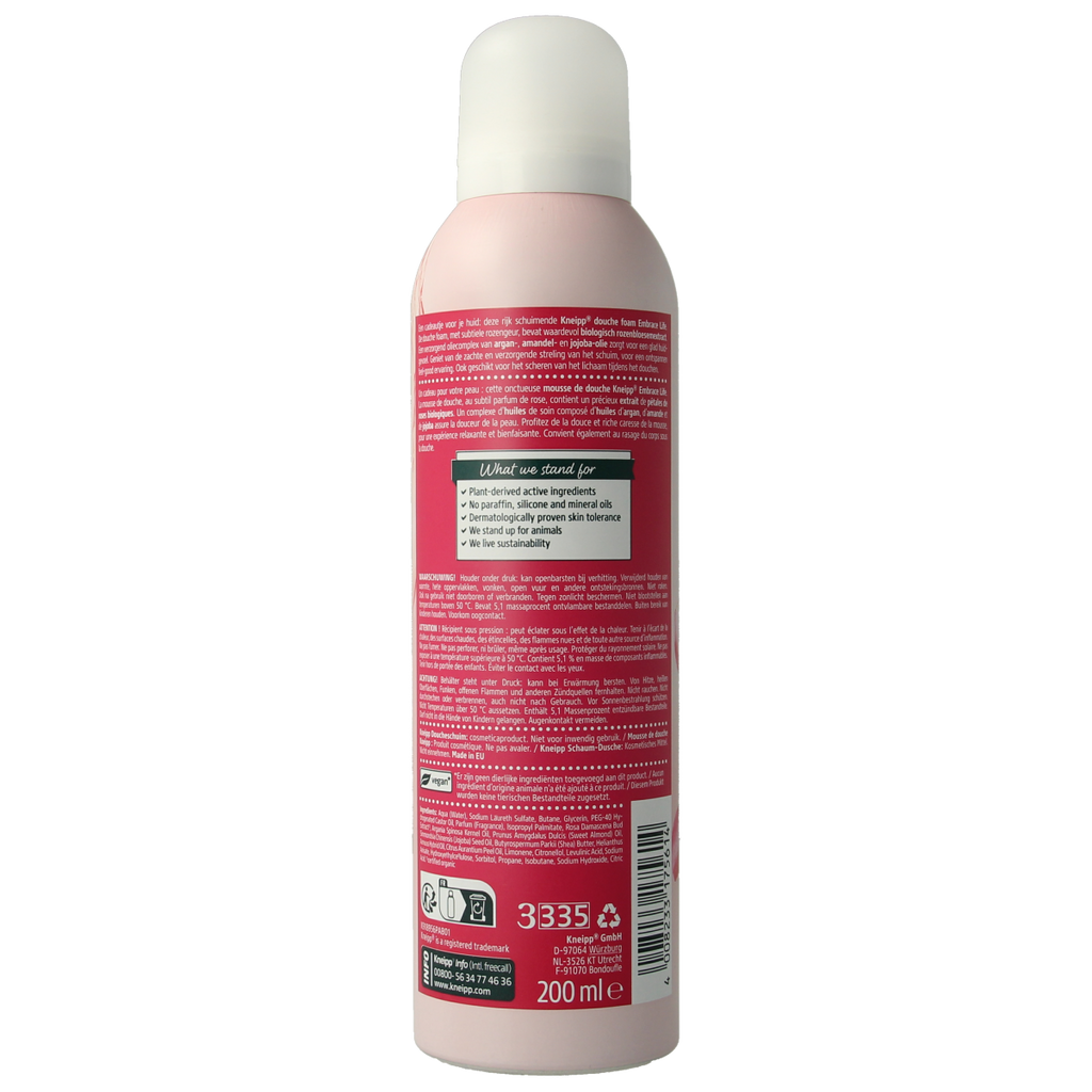 Kneipp Douche foam embrace life 200.00 Milliliter
