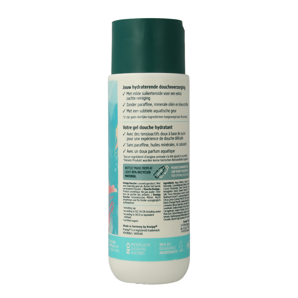 Kneipp Clean beauty shower algen zeezout 200.00 Milliliter