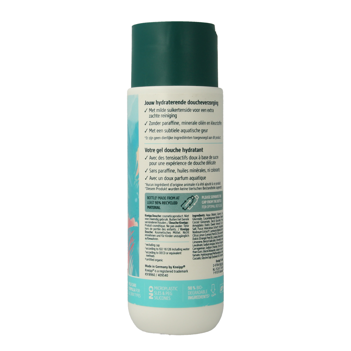 Kneipp Clean beauty shower algen zeezout 200.00 Milliliter