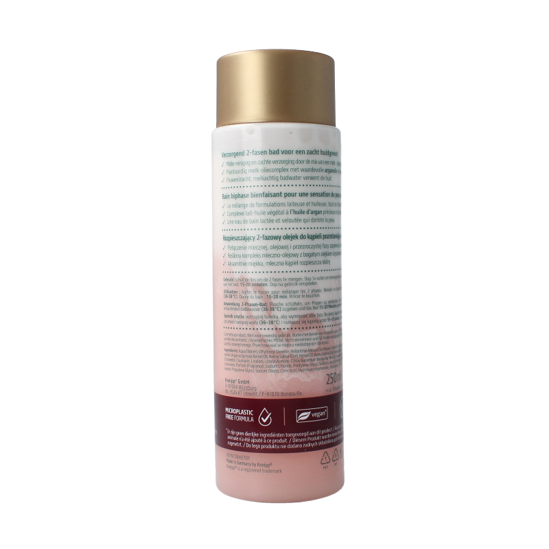 Kneipp 2-Fasen oil & milk argan oat milk 250 Milliliter