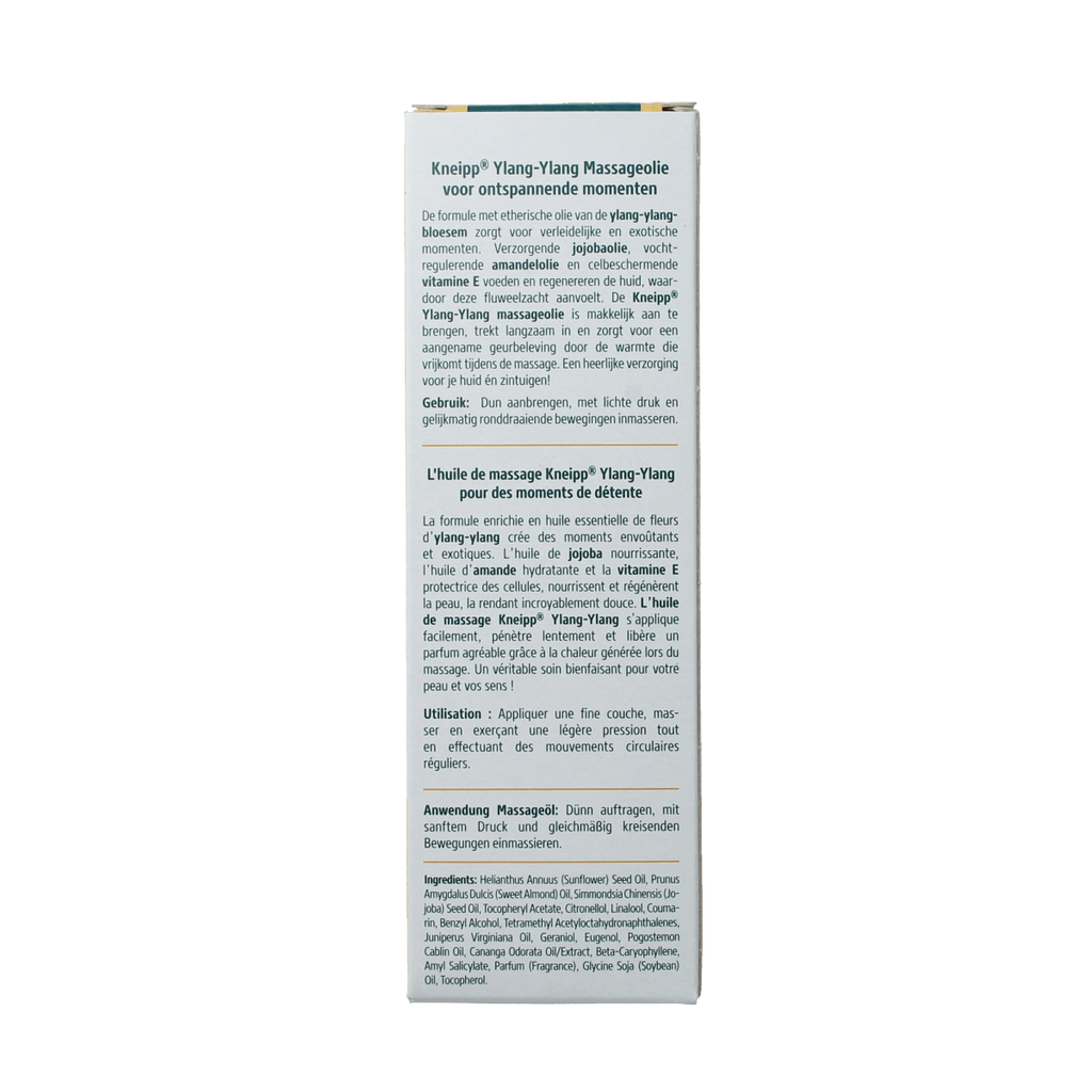 Kneipp Massageolie ylang ylang 100.00 Milliliter