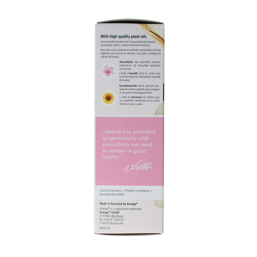 Kneipp Huidolie soft skin 100.00 Milliliter
