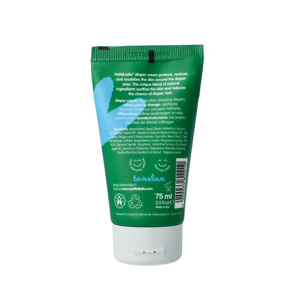 Petit & Jolie Diaper cream / zinkzalf 75.00 Milliliter