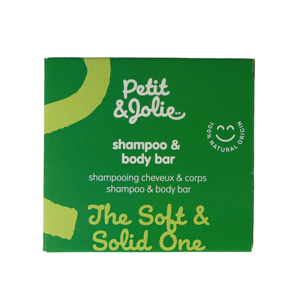 Petit & Jolie Shampoo & body bar voor baby's en kinderen 65.00 Gram