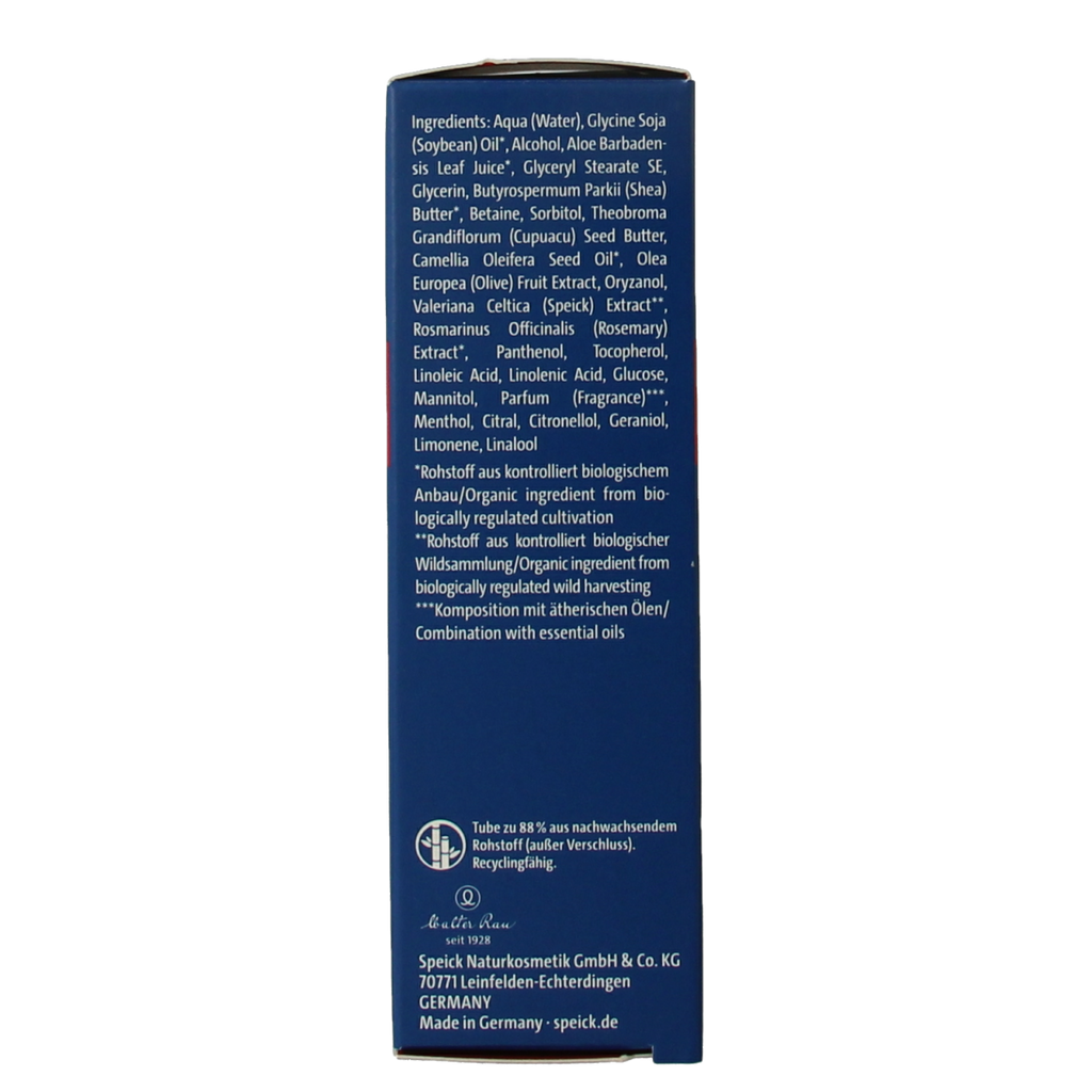 Speick Men intensive cream 50.00 Milliliter