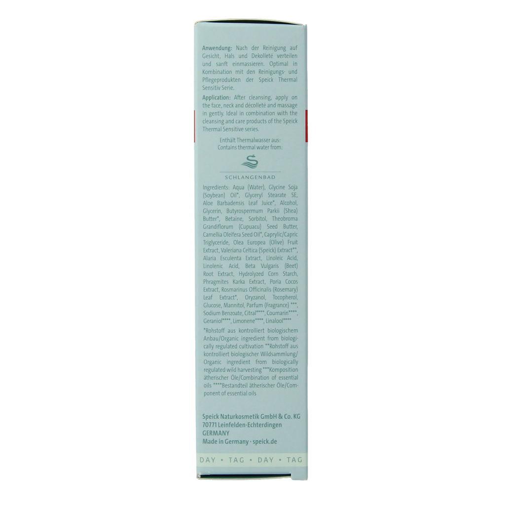 Speick Thermal sensitive dagcreme 50.00 Milliliter