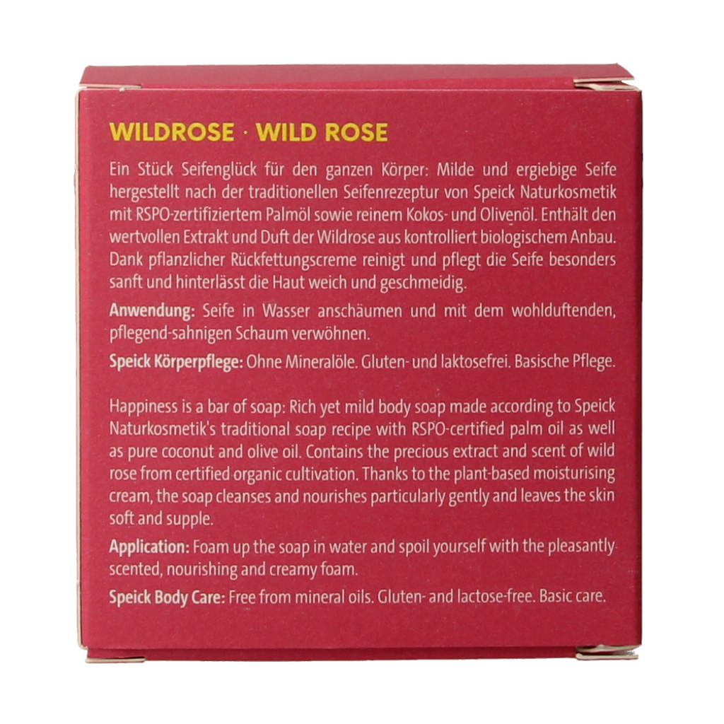 Speick Wilde roos zeep in doosje 100.00 Gram