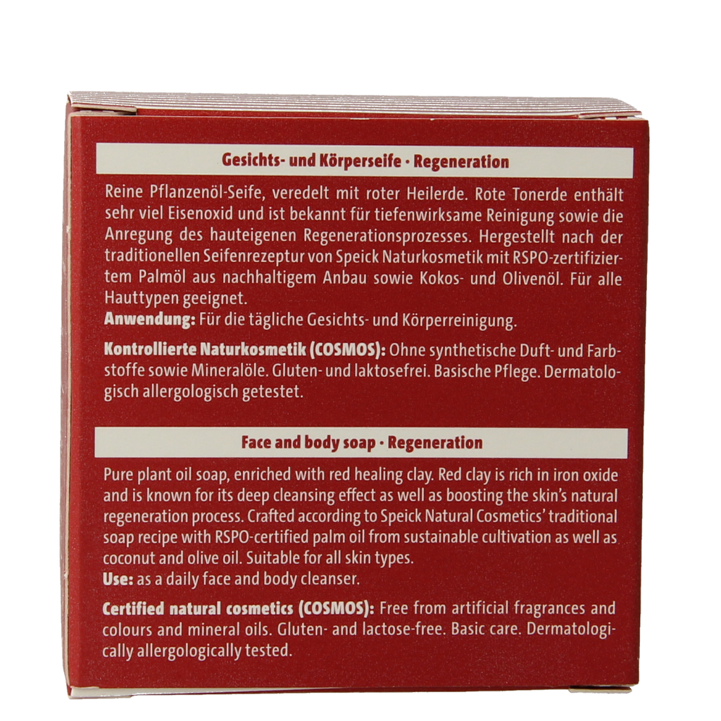 Speick Red soap 100.00 Gram