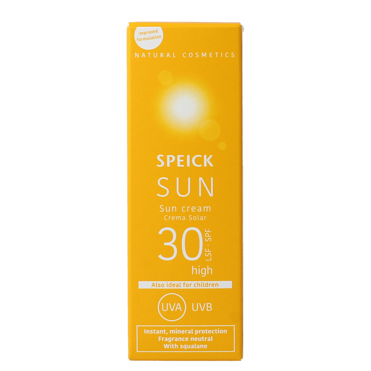 Speick Zonnecreme factor 30 bio 60.00 Milliliter