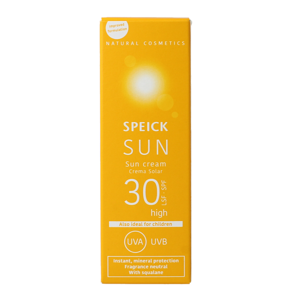 Speick Zonnecreme factor 30 bio 60.00 Milliliter