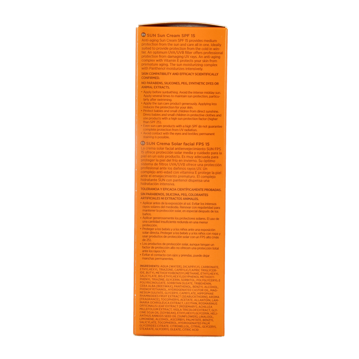Borlind Zonnecreme LSF15 75.00 Milliliter