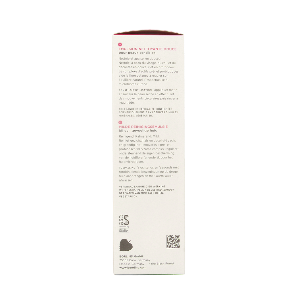 Borlind ZZ Sensitive reinigingsemulsie 150.00 Milliliter