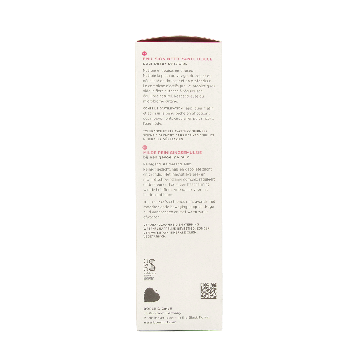Borlind ZZ Sensitive reinigingsemulsie 150.00 Milliliter