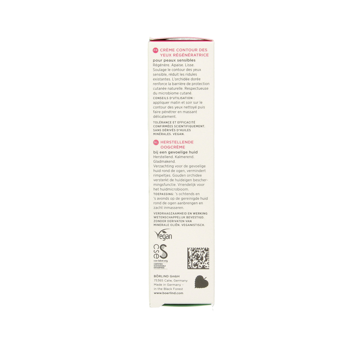 Borlind ZZ Sensitive herstellende oogcreme 15.00 Milliliter