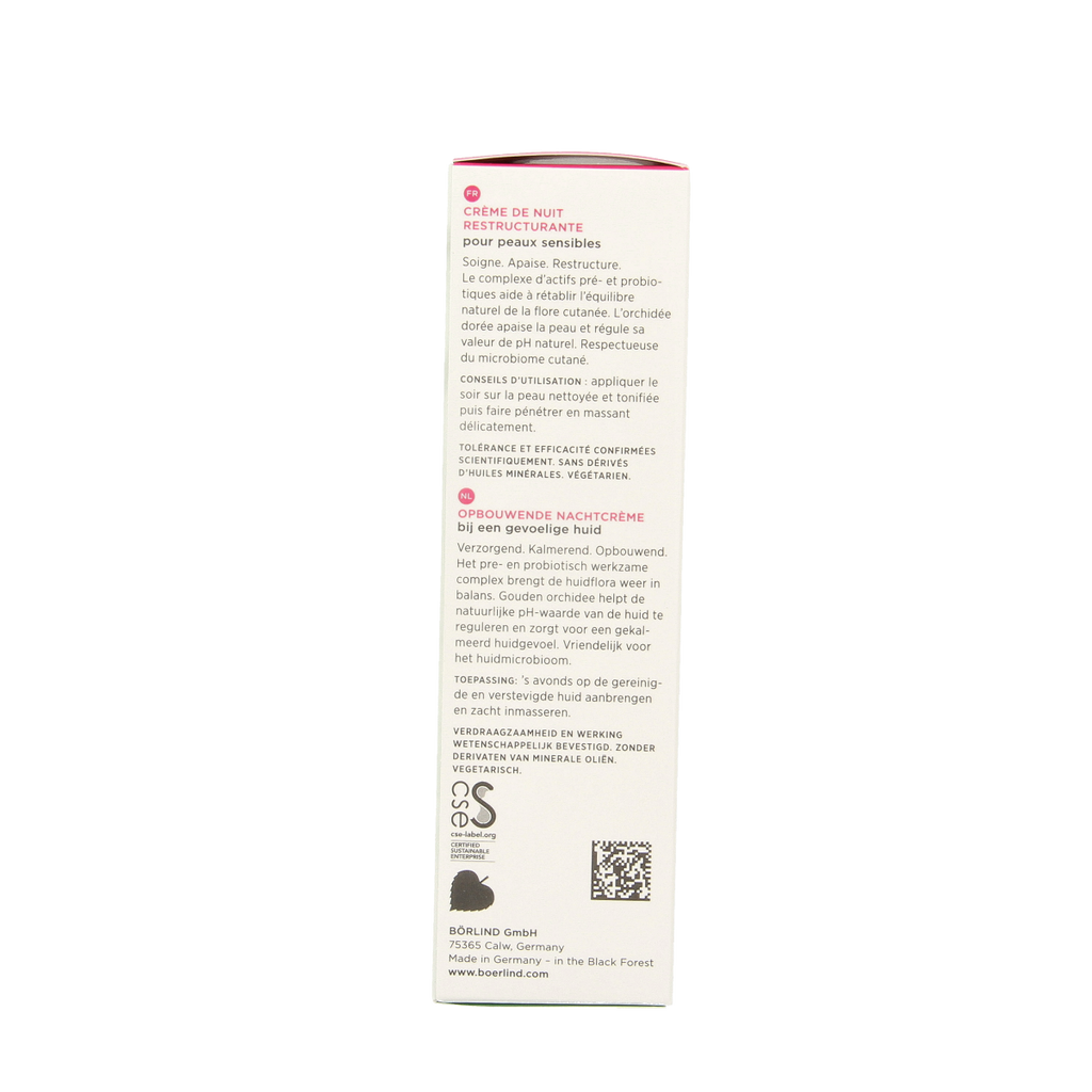 Borlind ZZ Sensitive opbouwende nachtcreme 50.00 Milliliter