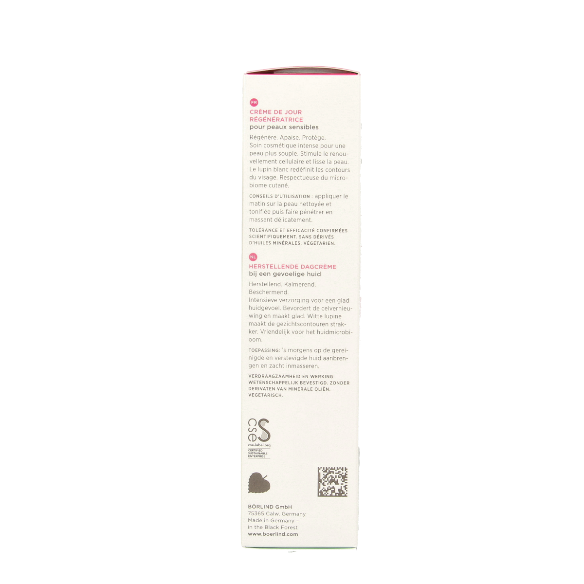 Borlind ZZ Sensitive herstellende dagcreme 50.00 Milliliter