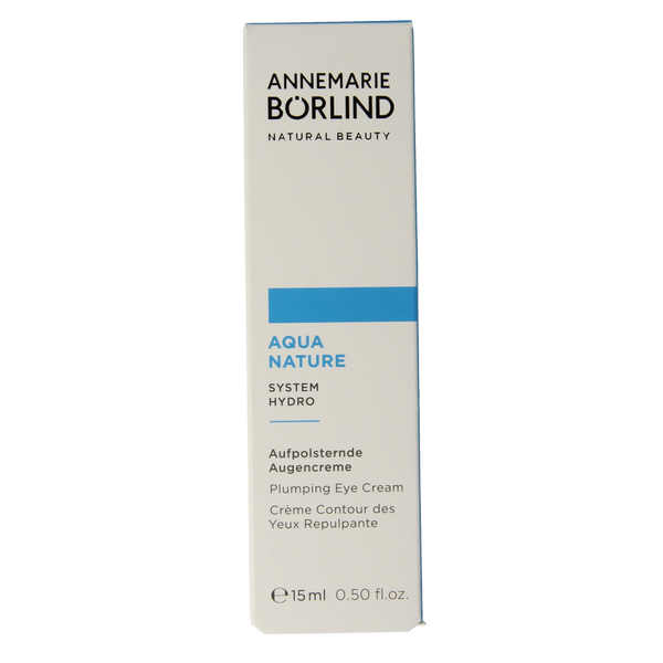 Borlind Aquanature oogverzorging hyaluronzuur 15.00 Milliliter
