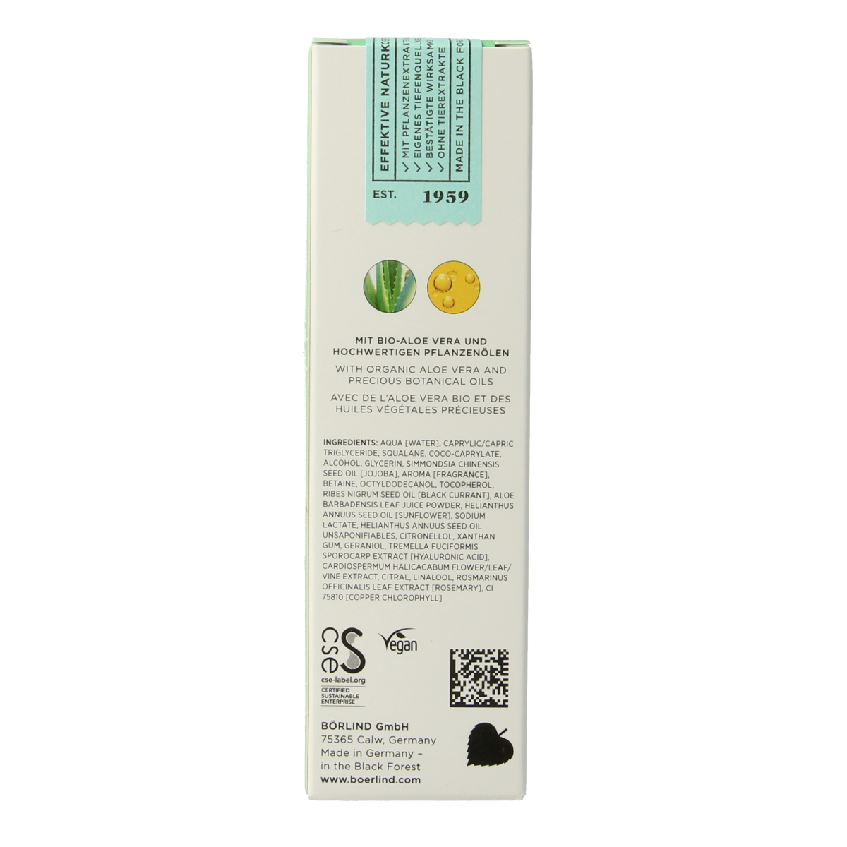Borlind 2-Phase aloe vera shake 50.00 Milliliter