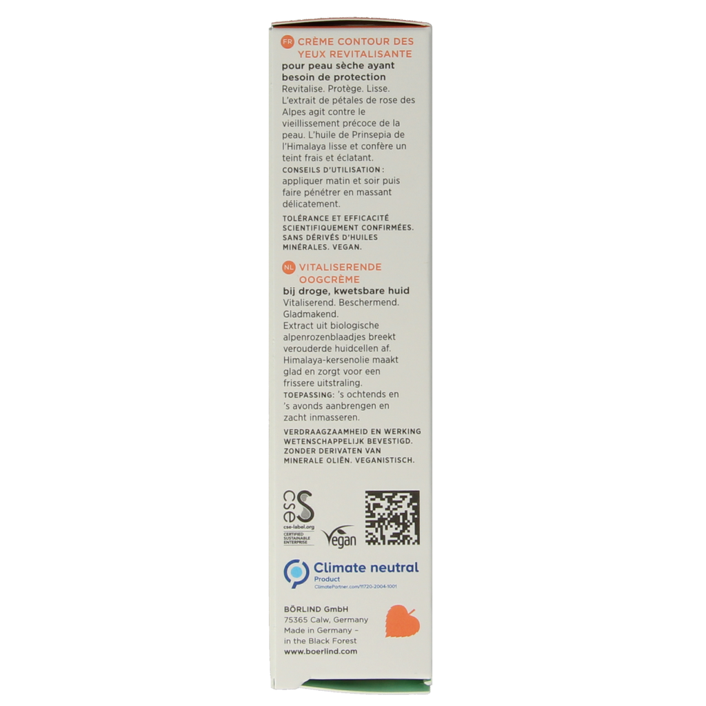 Borlind Rose dew eye cream 15.00 Milliliter