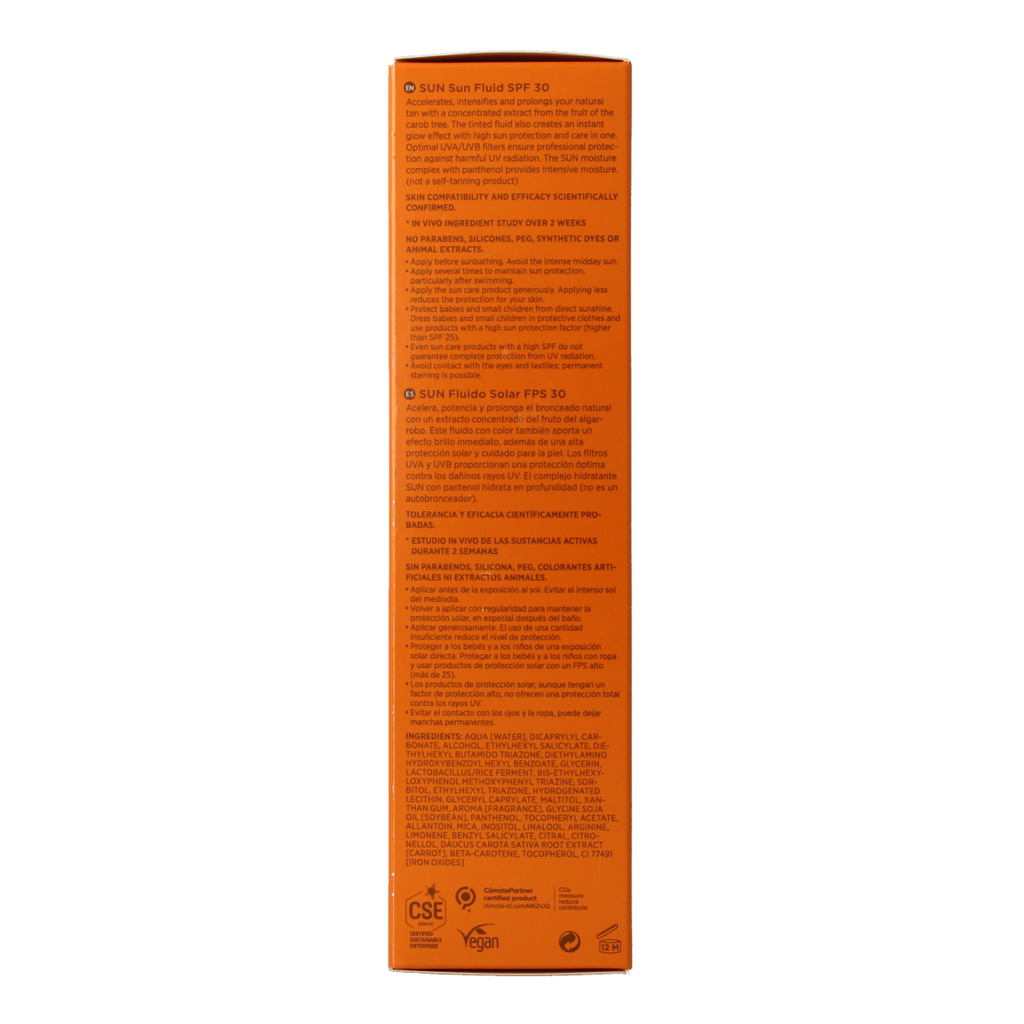 Borlind Sun natural tanning boost SPF30 125.00 Milliliter