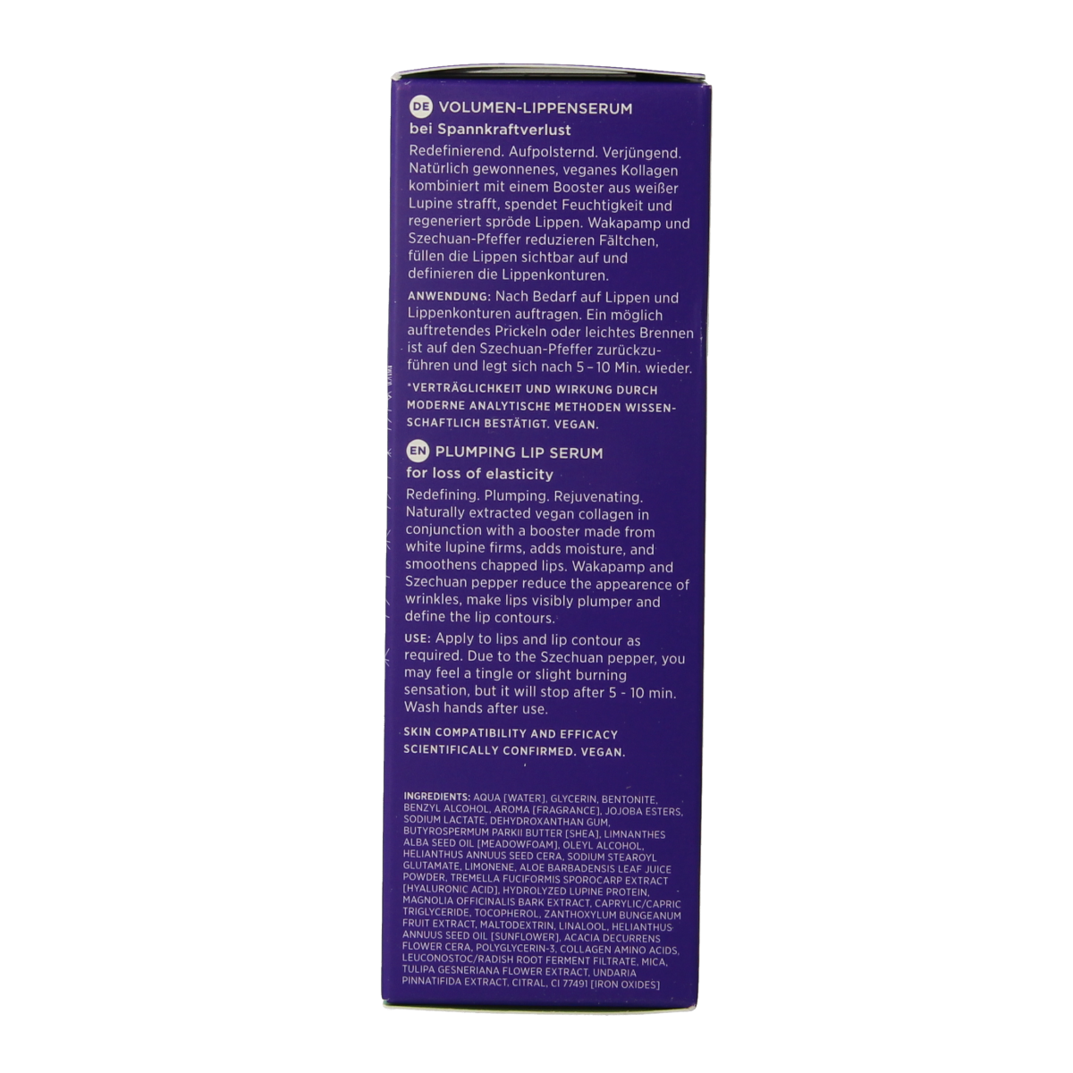Borlind Natu collagen boost plum lip serum 15.00 Milliliter