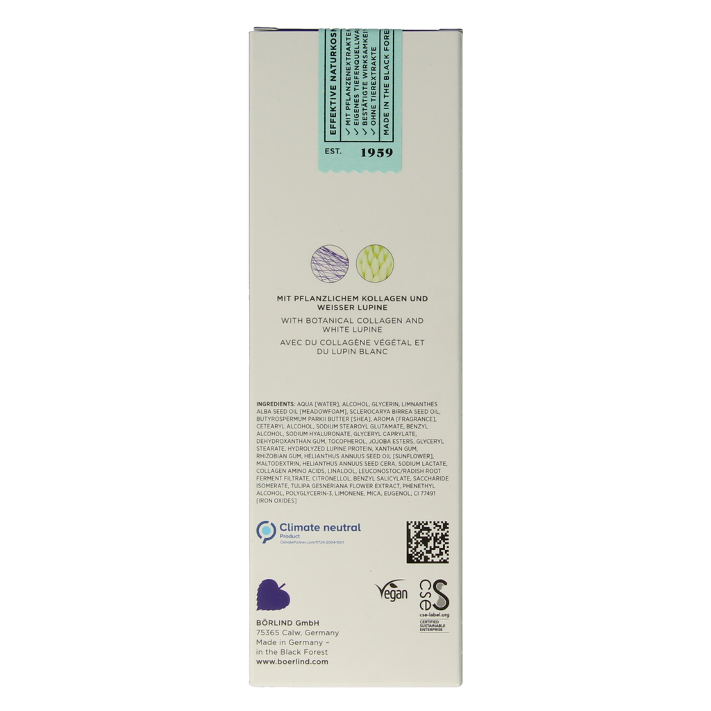 Borlind Natu collagen boost neck & decollete serum 50.00 Milliliter