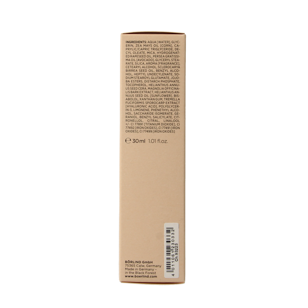 Borlind Make-up fluid beige 30.00 Milliliter