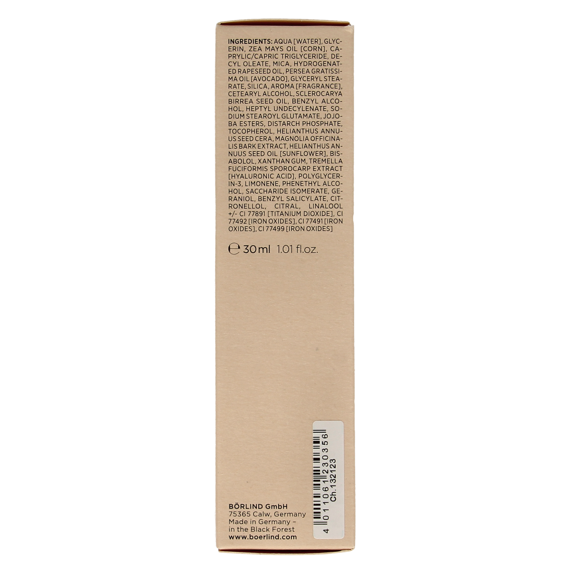 Borlind Make-up fluid almond 30.00 Milliliter