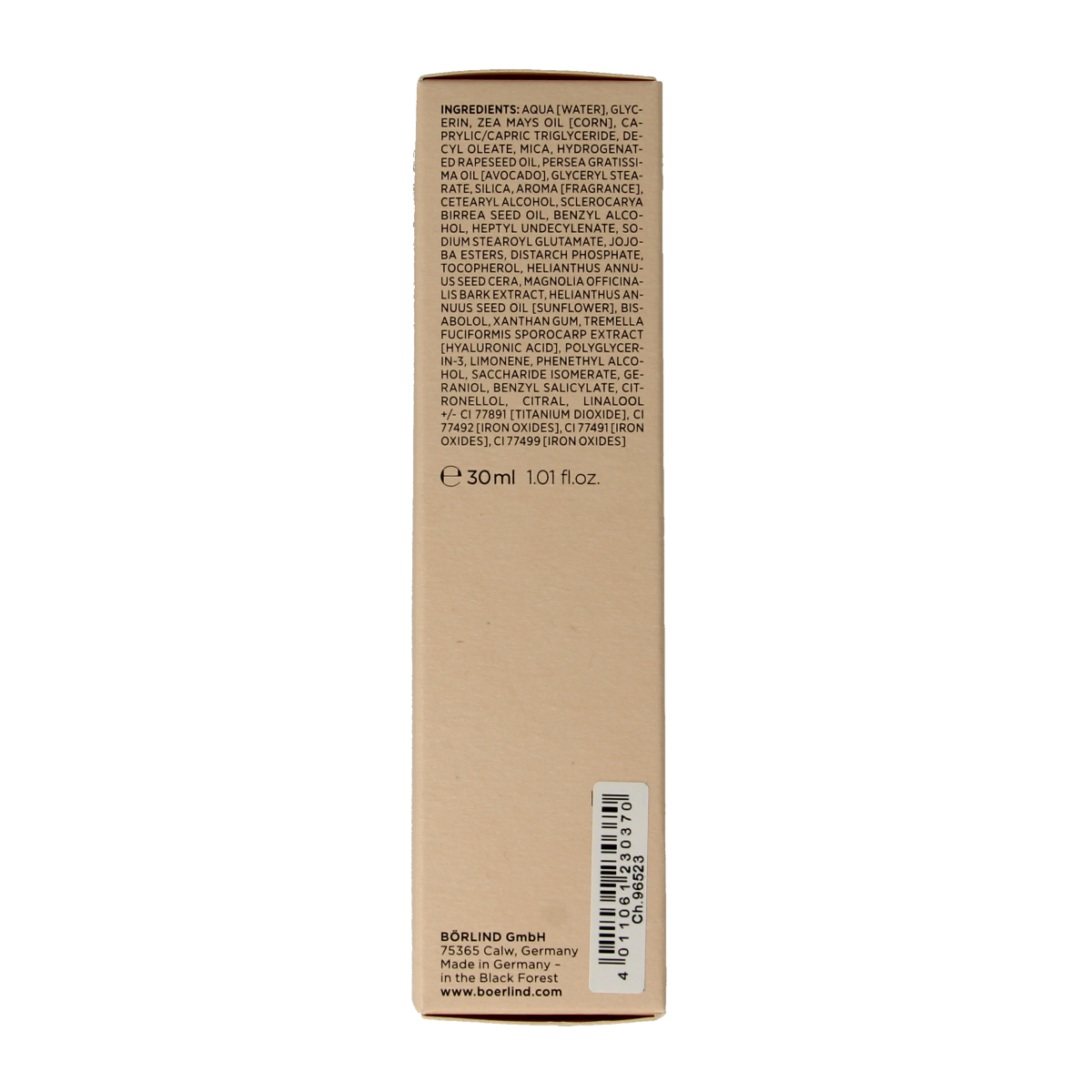 Borlind Make-up fluid light 30.00 Milliliter
