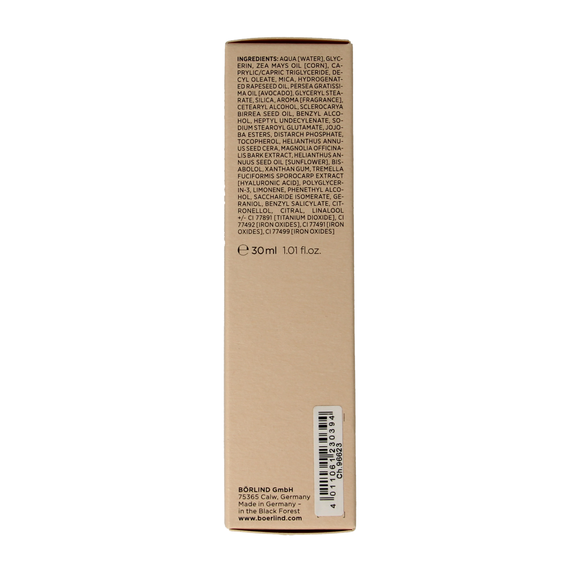 Borlind Make-up fluid hazel 30.00 Milliliter
