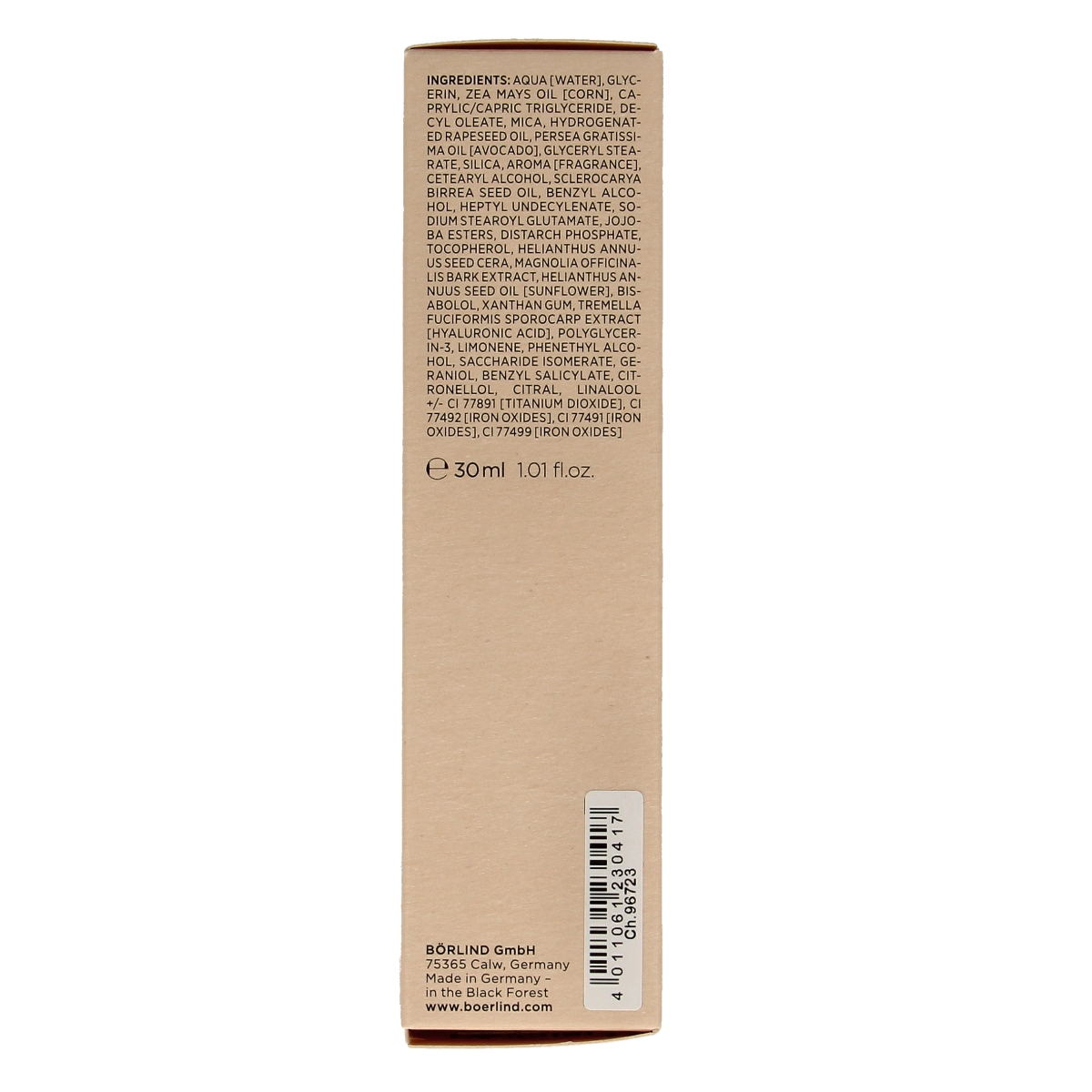 Borlind Make-up fluid bronze 30.00 Milliliter