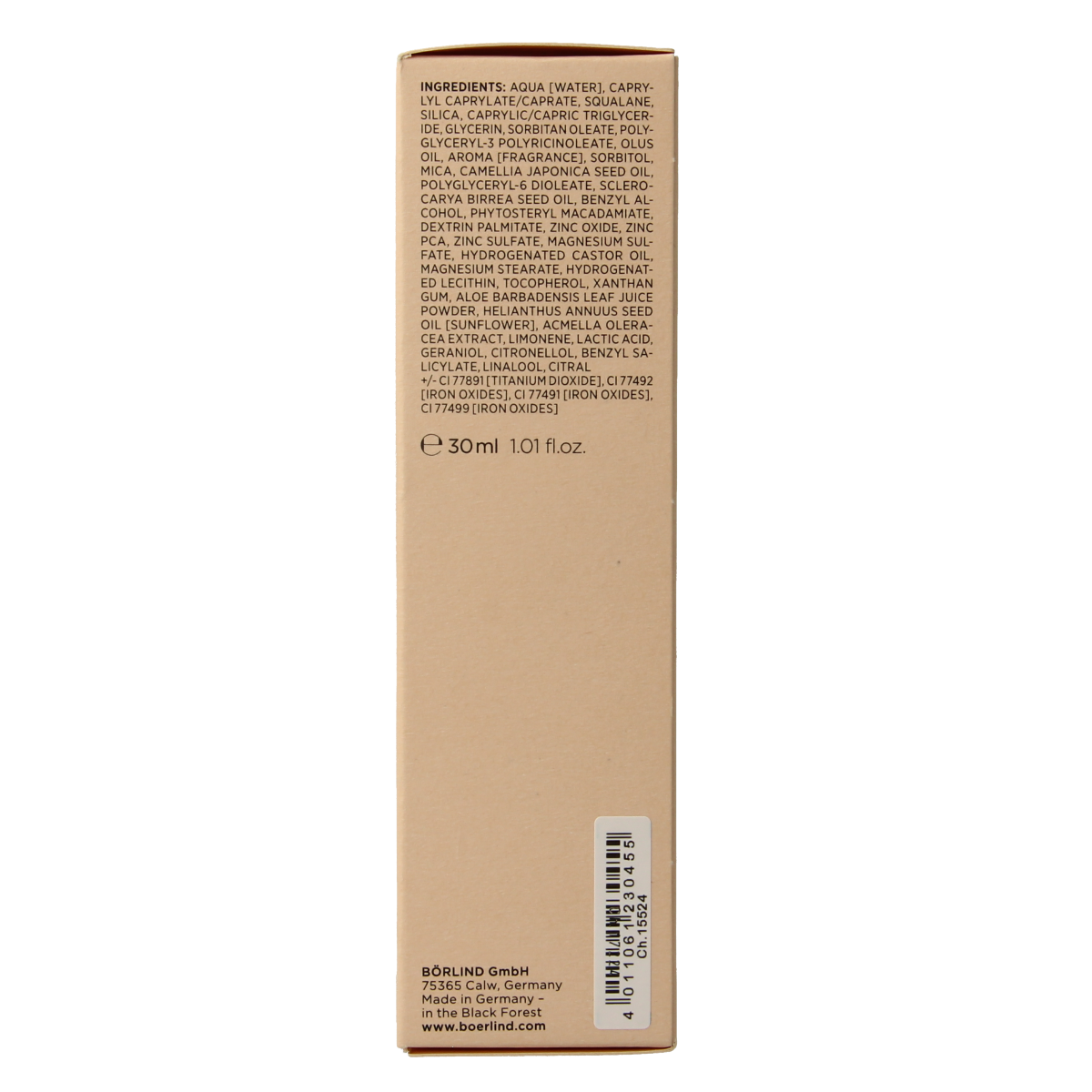 Borlind Make-up anti-aging honey 30.00 Milliliter