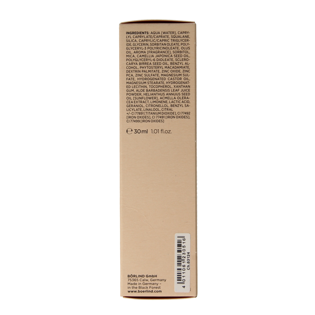 Borlind Make-up anti-aging almond 30.00 Milliliter