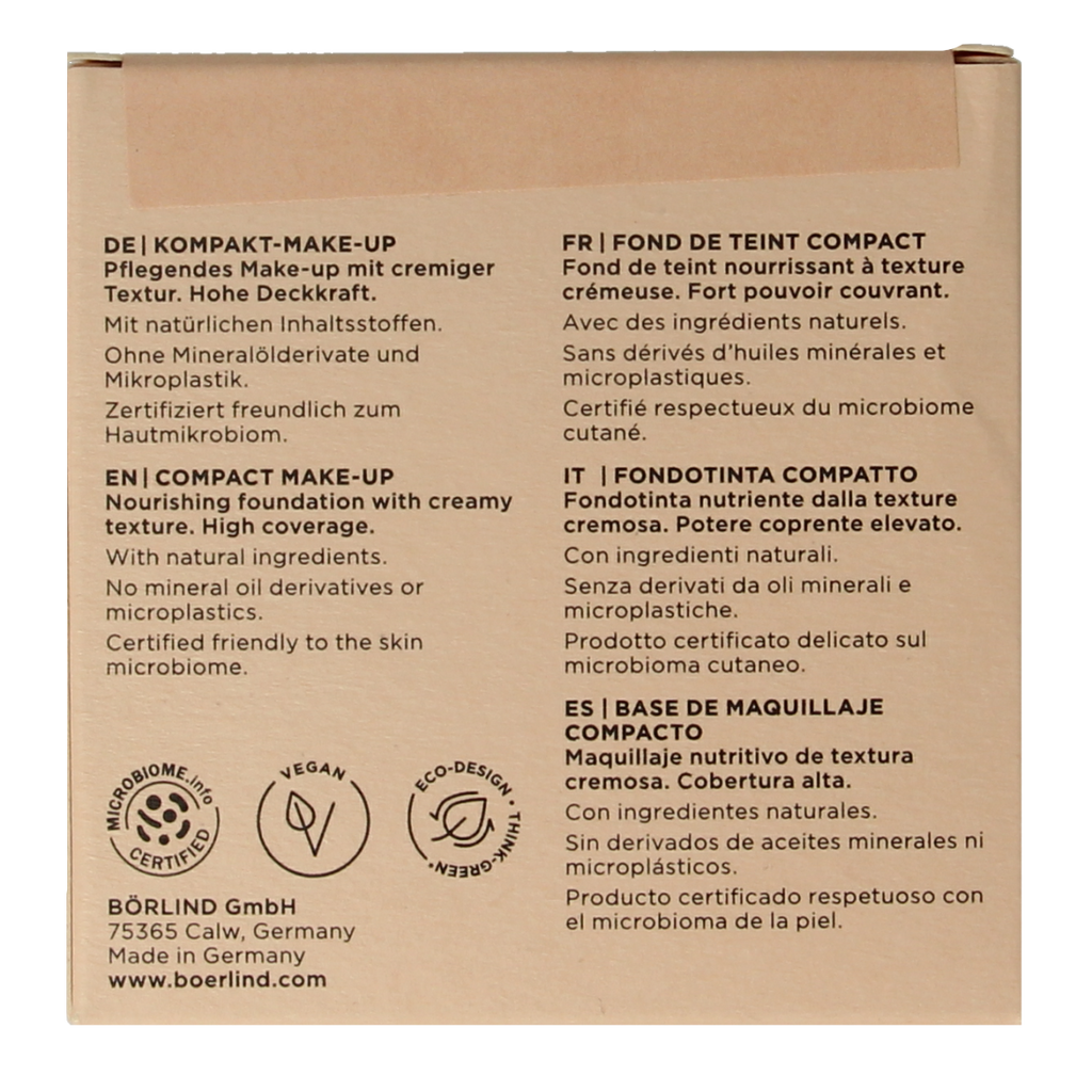 Borlind Make-up compact light 10.00 Gram