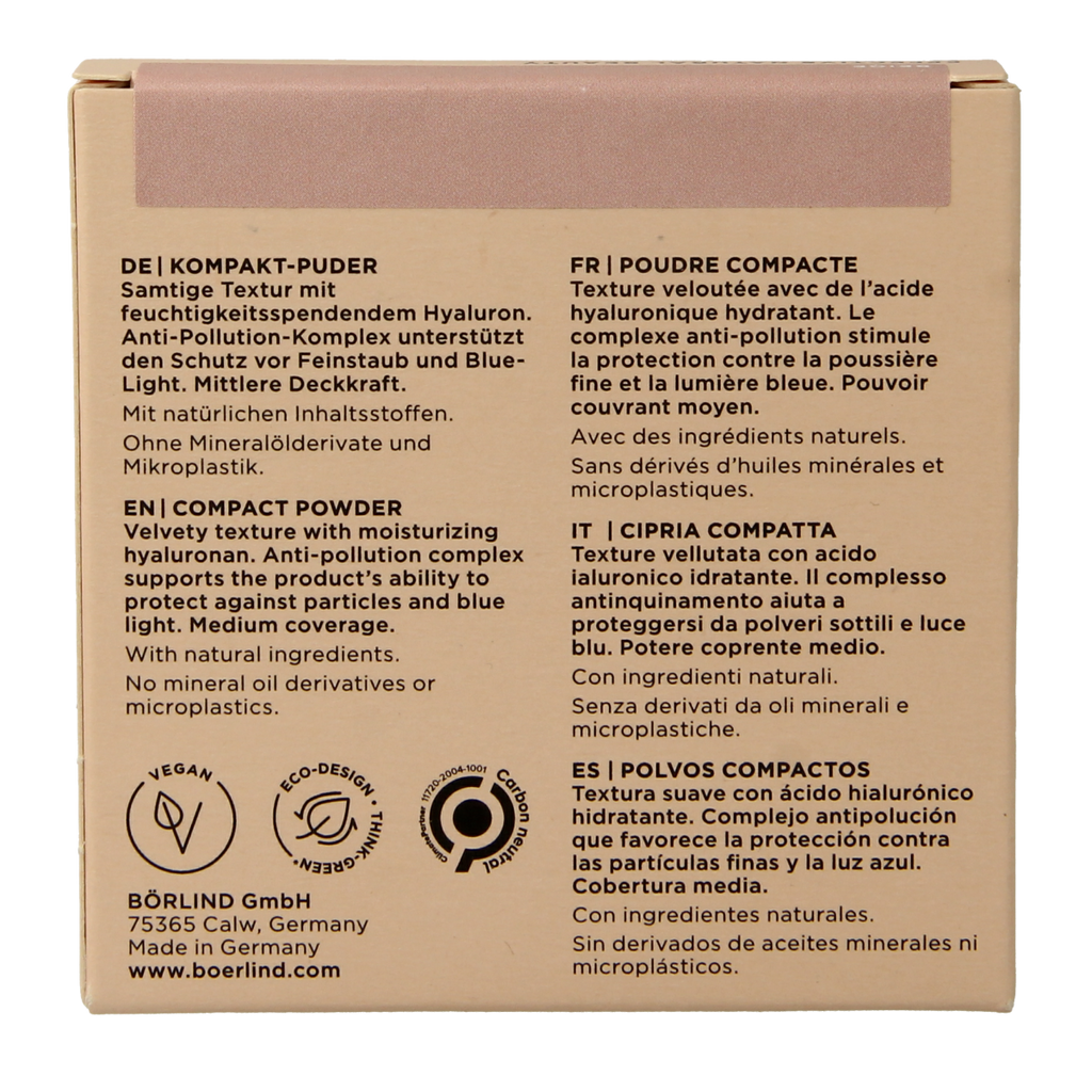 Borlind Powder compact beige 9.00 Gram