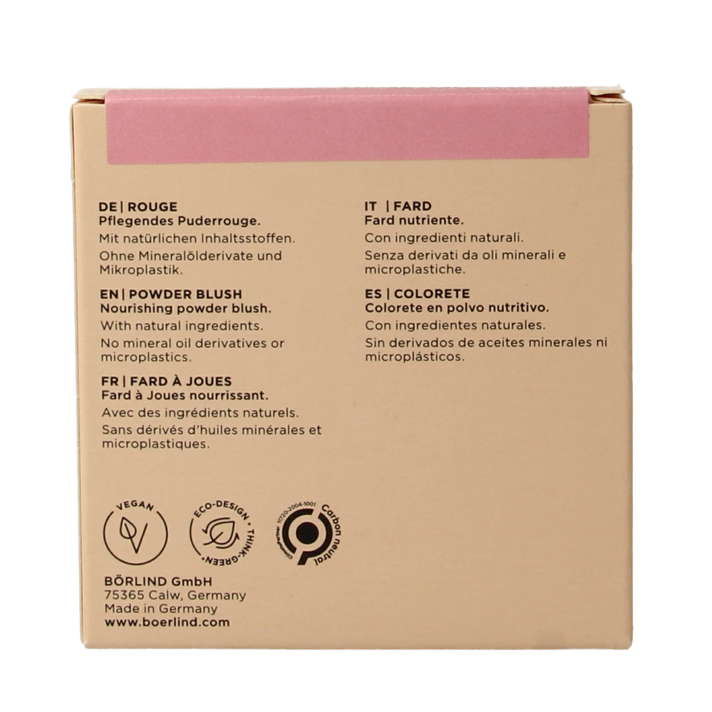 Borlind Blush powder rose flush 5.00 Gram