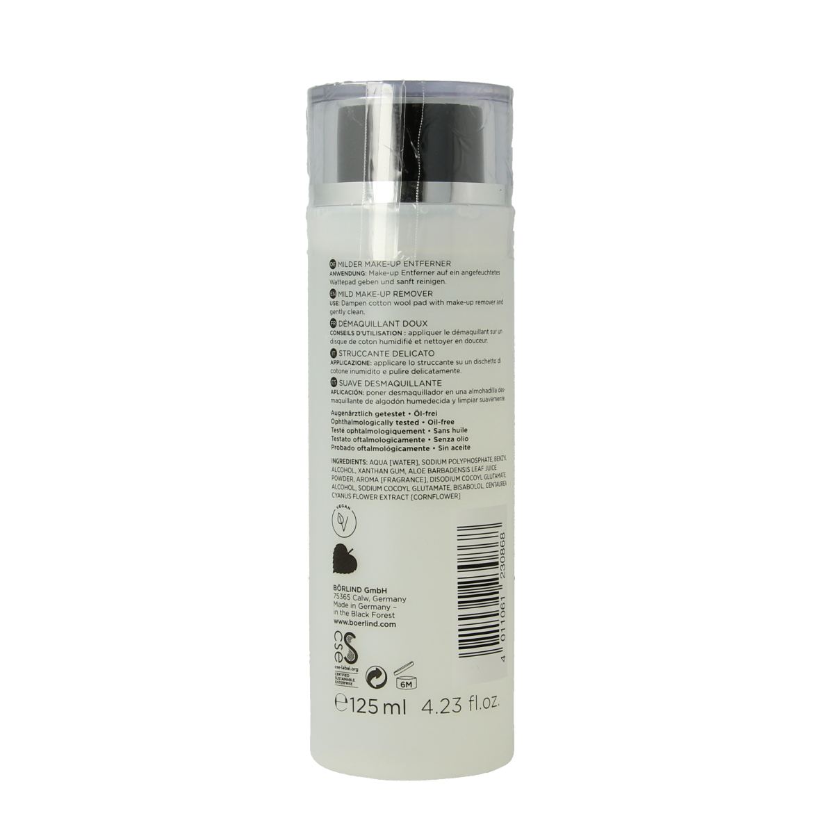 Borlind Make-up remover eyes & lips 125.00 Milliliter