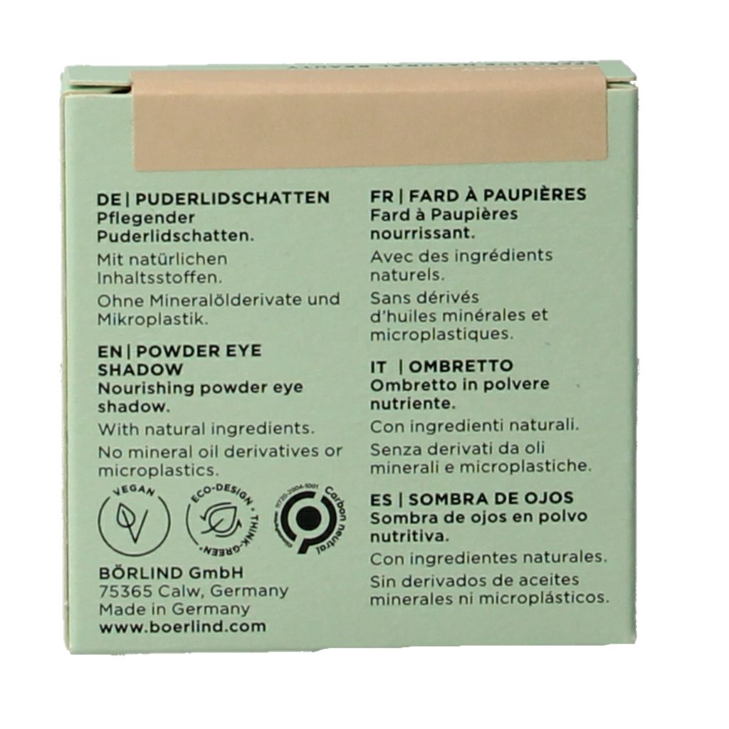 Borlind Eyeshadow powder matt ivory 1.00 Stuks