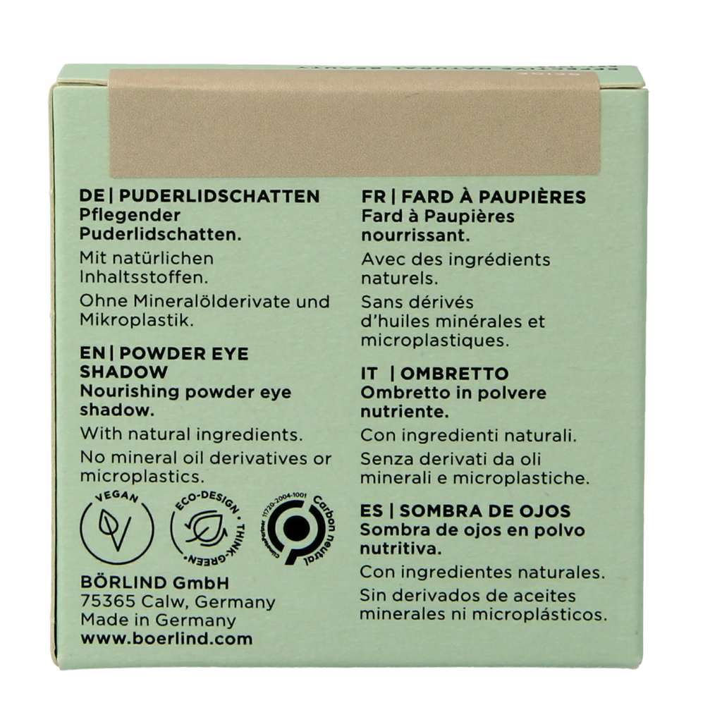 Borlind Eyeshadow powder beige 1.00 Stuks