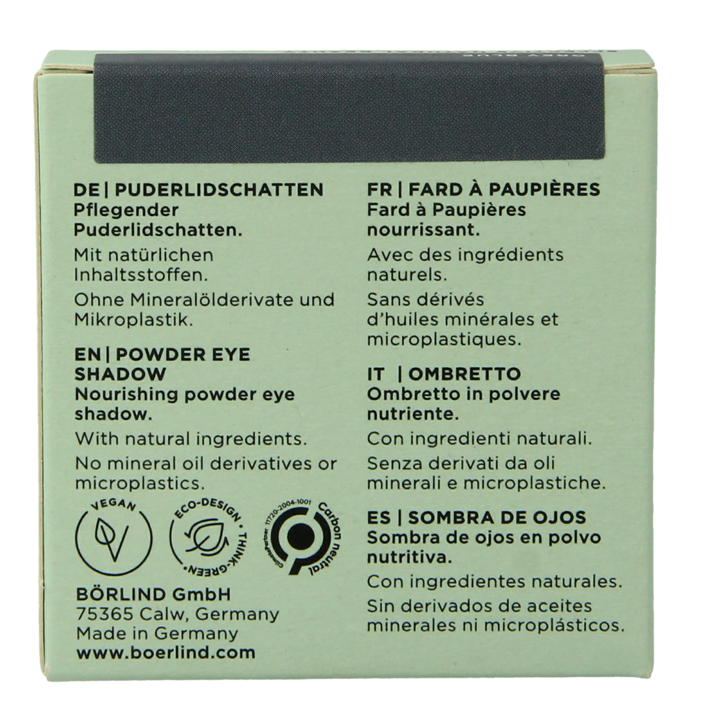 Borlind Eyeshadow powder grey blue 1.00 Stuks