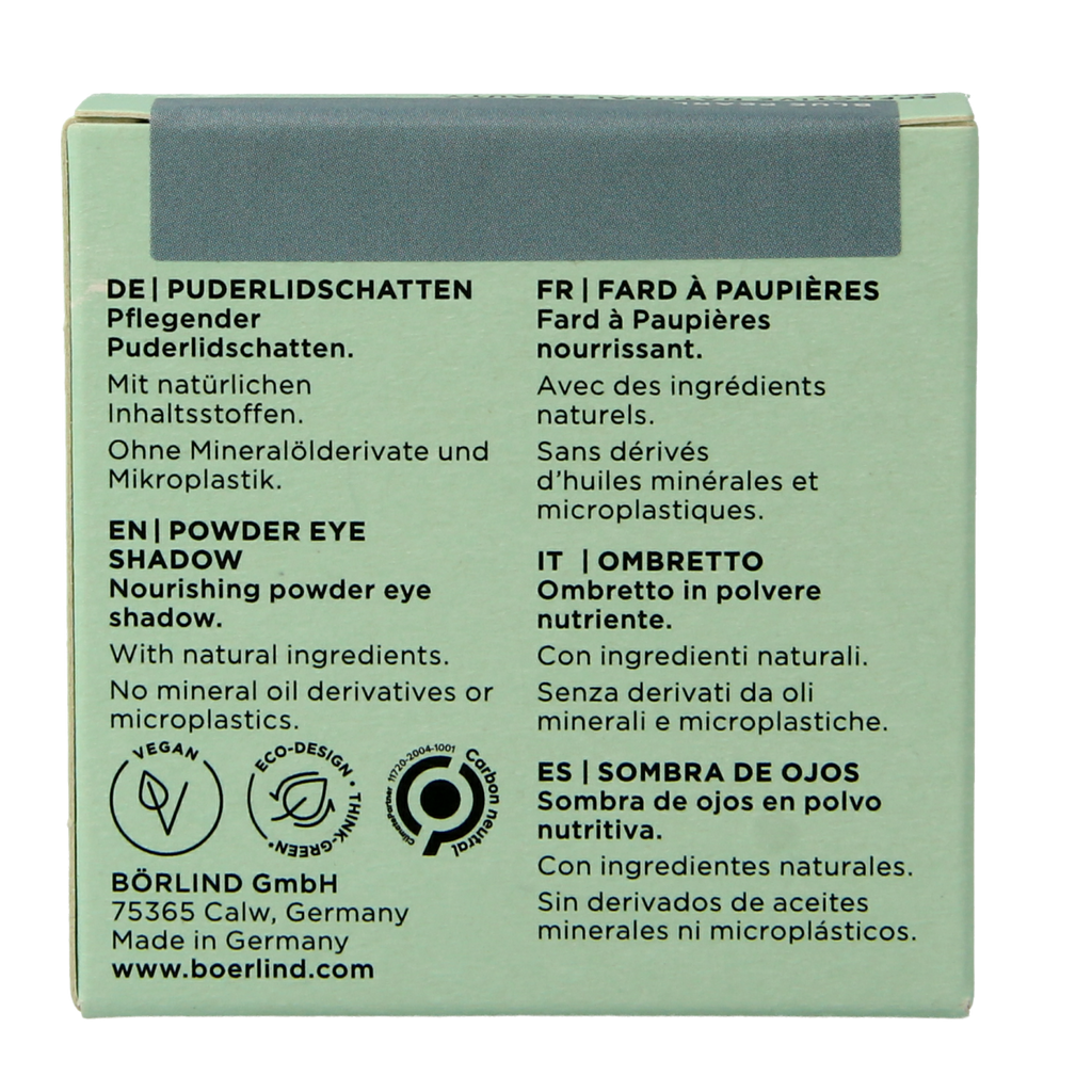 Borlind Eyeshadow powder blue pearl 1.00 Stuks