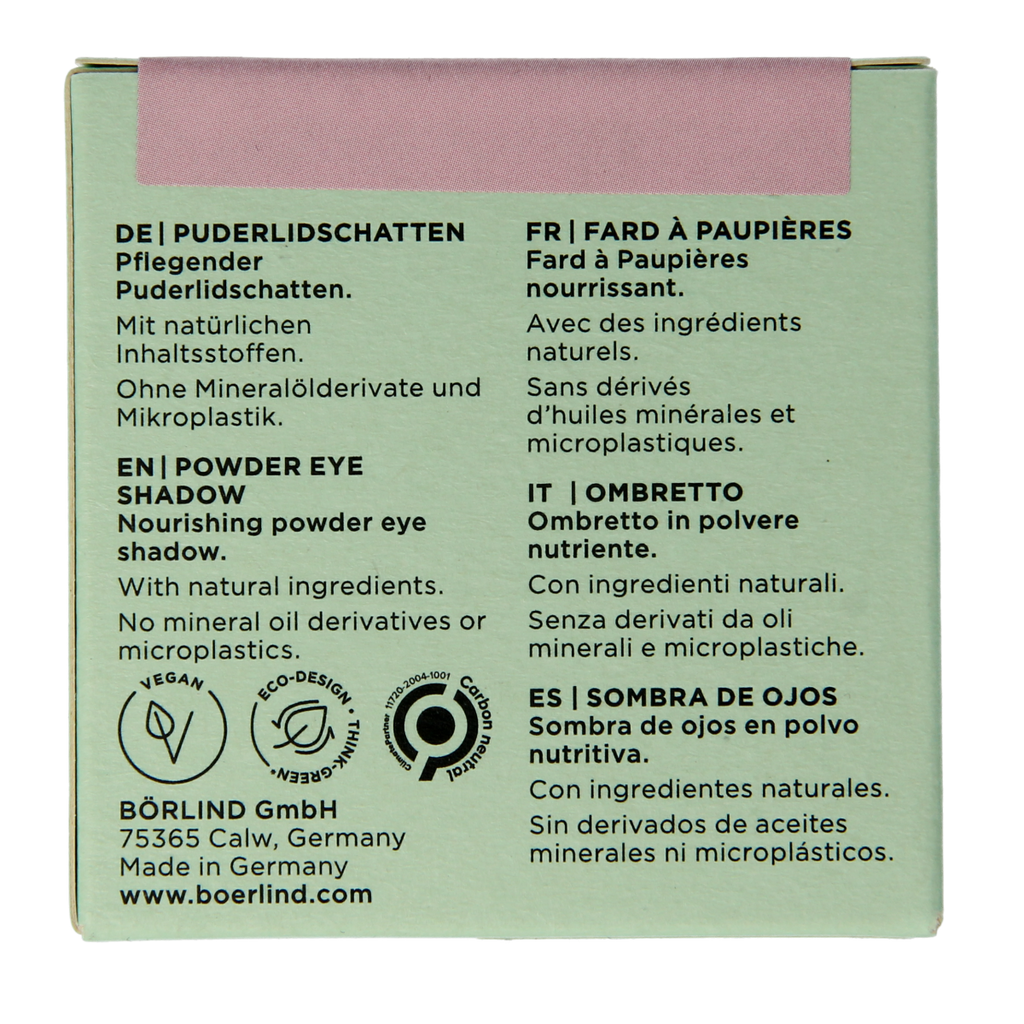 Borlind Eyeshadow powder light rose 1.00 Stuks