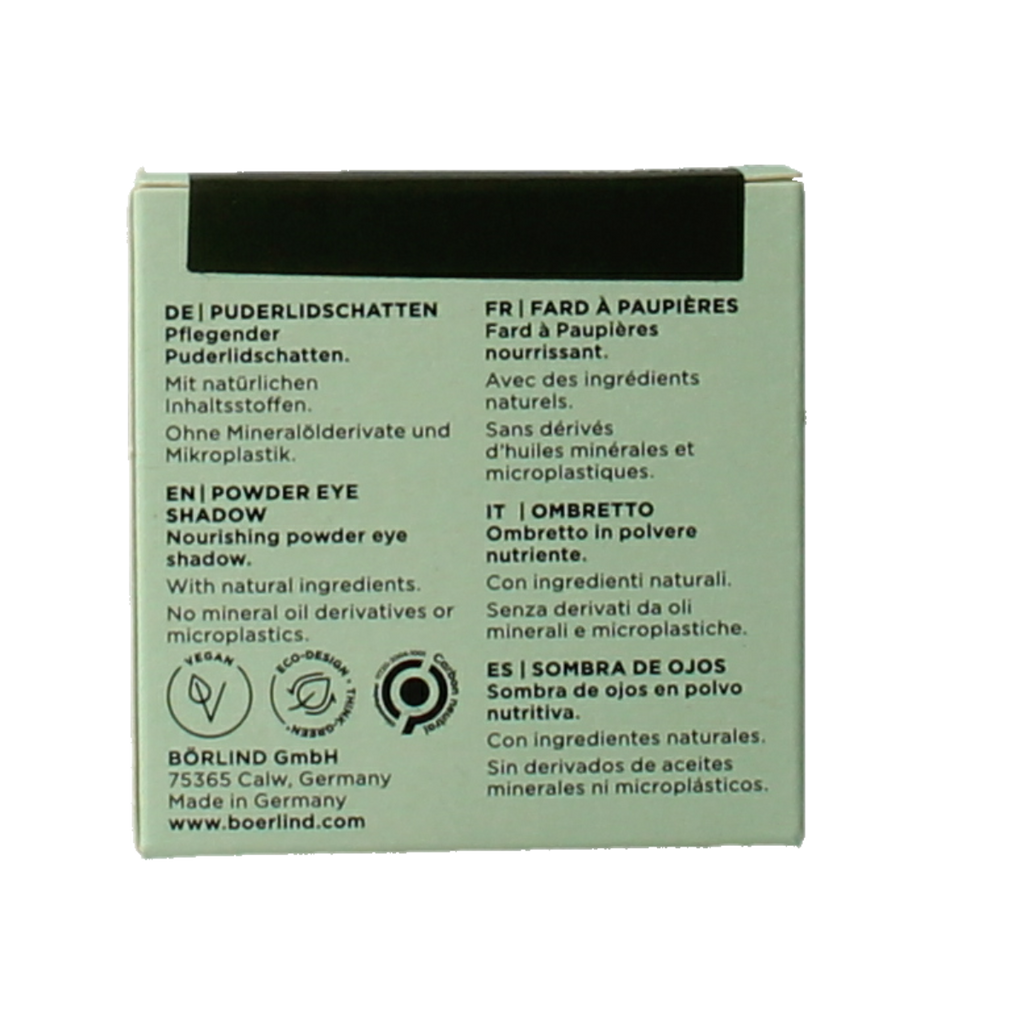 Borlind Eyeshadow powder dark green 1.00 Stuks