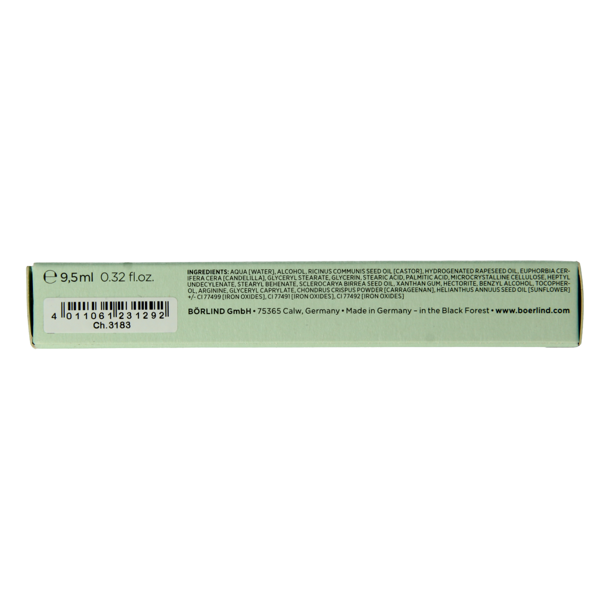 Borlind Mascara natural curl brown 9.50 Milliliter
