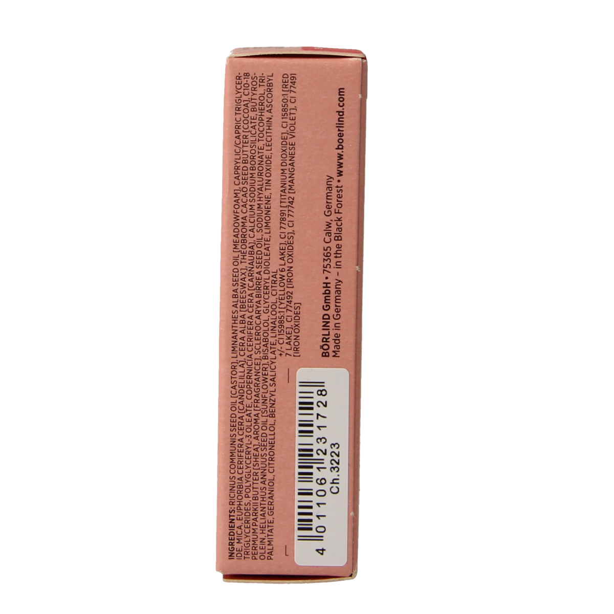 Borlind Lipstick Paris red 4.20 Gram
